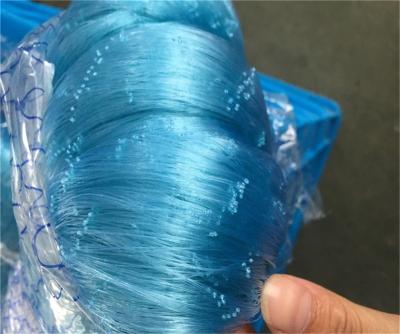 China Hot sale gold anchor blue nylon monofilament fishing net and wiggle strong gillnets, monofilament nylon rope nets nylon net for sale