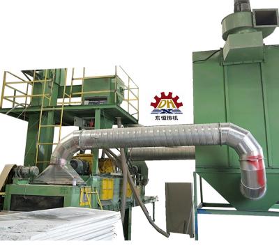 China Building Material Shops Good Quality Roller Conveyor Stone Granite Marble Shot Blasting Machine for sale