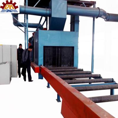 China H Beams Pass-Though PLC Shot Blasting Machine For Excavator for sale