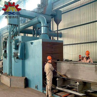 China H beams precast steel structures shot blasting machine supplier h beam steel product shot blasting machine price for sale