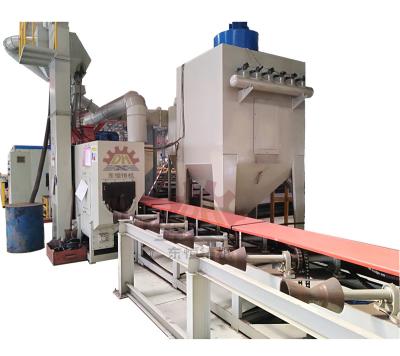 China Automatic Dustless Cleaning Pipe Plant Metal Surface Shot Blasting Machines/Sandblasting Equipment/Sand Blaster for sale