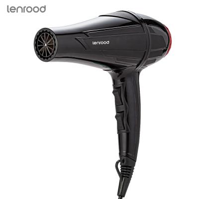 China Factory Supply LR-8811 Extended Power 2 Speed ​​Ergonomic Setting Salon Professional Hair Dryer Lenrood DC Motor Concentrator Hair Dryer for sale