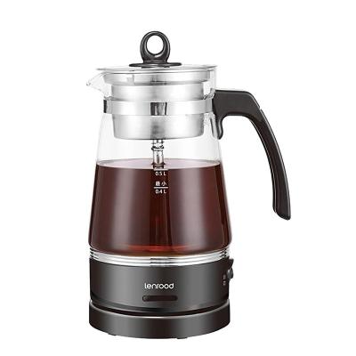 China 360 Degree Rotation Base Lenrood Electric Tea Kettle with New Tea-brewing Method Keep Hot and Dual Modes Boiling Electric Tea Maker 0.6L (LR011) for sale