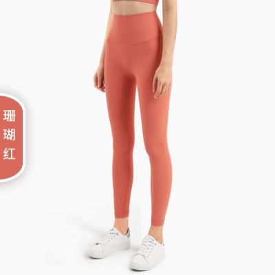 China Amazon Hotsale Antibacterial Quality 2021 High Waisted Workout Leggings Yoga Legging With Ready To Ship for sale