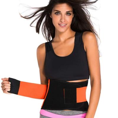 China Factory Price Antibacterial Tummy Control Waist Trimmer Belt Workout Wear Neoprene Waist Trainer Corset Belt for sale