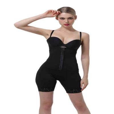 China Antibacterial Custom Body Shaper Women Butt Lifter Logo Mesh Full Waist Trainer Bodysuit With Drop Shipping Services for sale