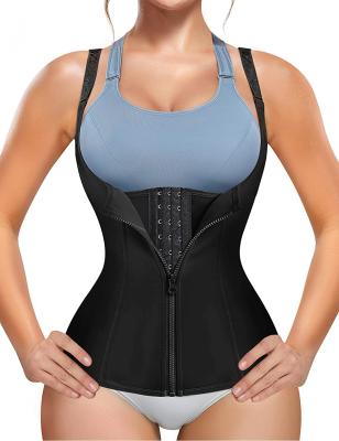 China Antibacterial Women's Waist Cincher Tummy Control Shapewear Compression Vest Invisible Body Shaper for sale