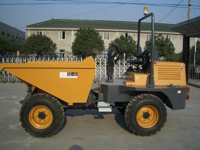 China 1500L Skip Capacity Hydraulic Tipping Hopper Concrete  3 tons Dumper with Diesel Engine for sale