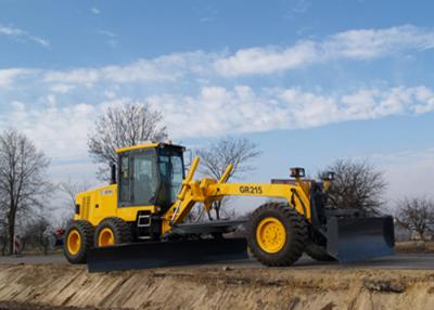 China GR Series 1.65 Ton Tractor Road Grader GR215 With Front Dozer and Ripper for sale