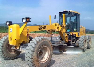 China Cummins Engine Motor Grader Machine ,  165HP Front Blade Skid Steer Road Grader for sale