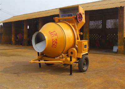 China 5.5KW Electric Motor Concrete Batch Plant , 0.35CBM  Mobile Electric Concrete Mixer Equipment for sale