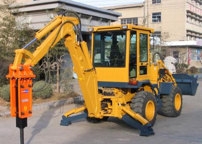 China O carregador hidráulico pequeno do Backhoe com dobro do martelo bombeia o poder WZ25-20 da afluência 50KW à venda