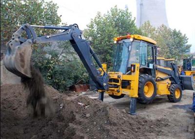 China O carregador do trator do estojo compacto da construção da engenharia, trator 4WD montou o Backhoe à venda