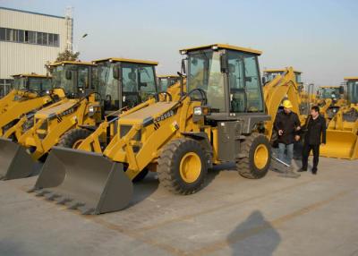 China Tratores compactos do motor refrigerar de água com Backhoe e carregador, trator do carregador do Backhoe à venda