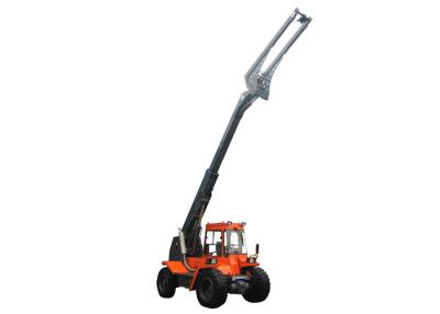 China 4 Wheel Drive Diesel 11Ton Telescopic Boom Crane With Min Turning Radius 6800MM for sale