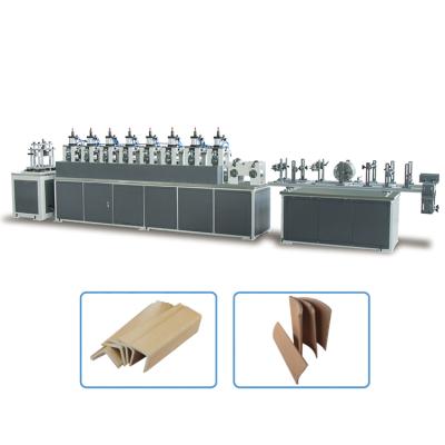 China High Quality Building Material Stores Factory Supply High Speed ​​Corner Protector Forming Paper Edge Panel Making Machine for sale