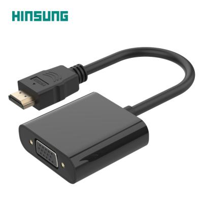 China 4K Camera HDMI to VGA Converter HDMI Male to VGA Female Converter Adapter for HDTV Projector for sale