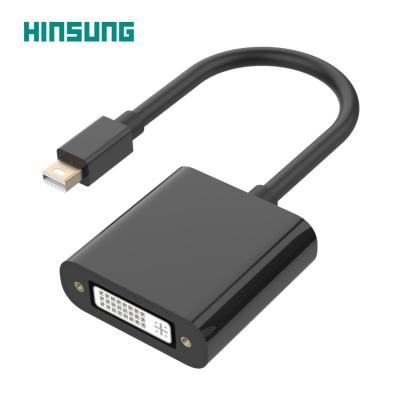 China COMPUTER Mini Dispalyport To DVI Gold Plated Mini DP To DVI Converter Cable for sale