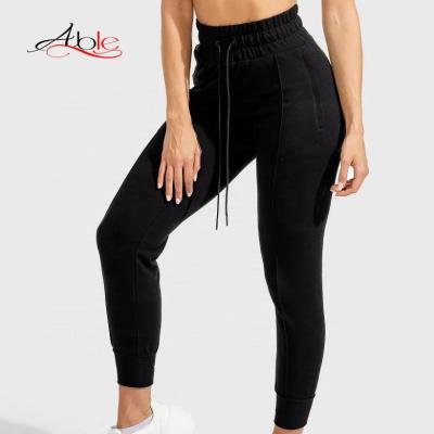 China Unique Anti-Wrinkle Pantalones Para Mujer Fitted Color Women's Joggers Jogging Soft Aesthetic Pants for sale