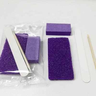 China Wholesale Nail Art Tools 4Pcs EVA Disposable Pedicure Set Nail Art Tools Factory for sale