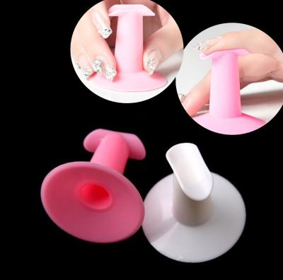 China Wholesale Plastic Finger Holder For Nail Art Decoration Nail Shaper Manicure Finger Rest Hand Comfort For Nail Salon for sale