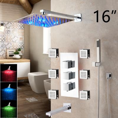 China JIENI Thermostatic Bathroom Faucets 12