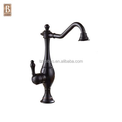 China 2021 Wholesale Quality Low Price Kitchen Faucets Thermostatic Black Sink Single Handle Kitchen Faucet for sale