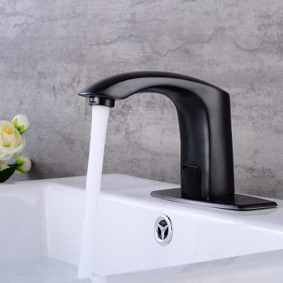 China Modern Brass Faucet Sensor Faucet Bathroom Basin Faucet Water Mixer for sale