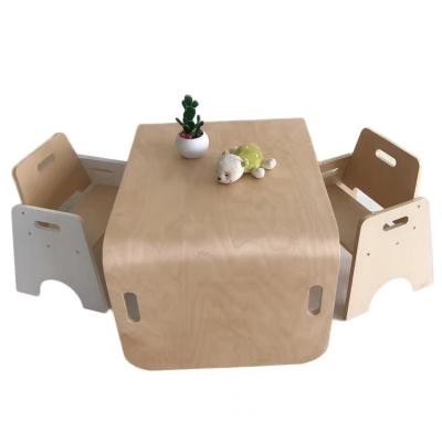 China Eco Friendly Modern Premium Kid Table And Chair Kids Furniture Sets for sale