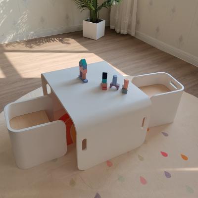 China Eco-friendly Senhe children's tables and chairs furniture modern top and chair grade baby table guard furniture set for sale