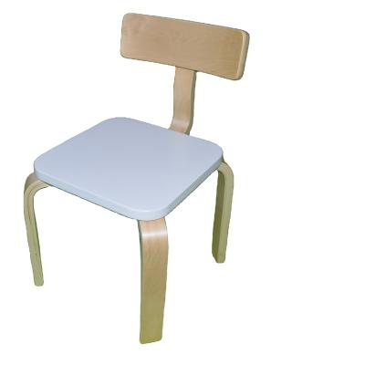 China Modern Custom High Quality Wooden Desk Chair Modern Child Kindergarten Kindergarten Chair for sale