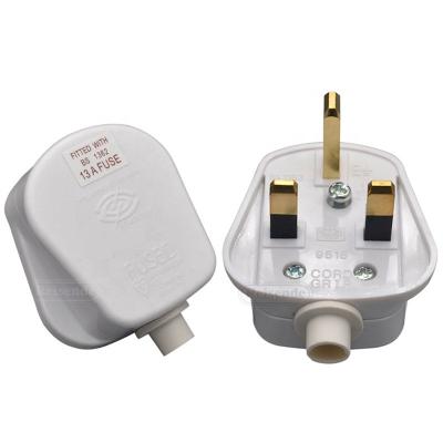 China Residential / General Purpose British BS Certificate Pc+brass13a 250v 3pin 2p+e Screw Connection Power Socket for sale