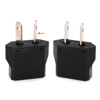 China Residential / General Purpose US Universal Swivel US Plug To EU Travel Plug Converter Eu US EU To Australia Converter for sale