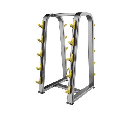 China Commercial fitness gym equipment10 pairs Barbell storage rack barbell rack 2 buyers for sale