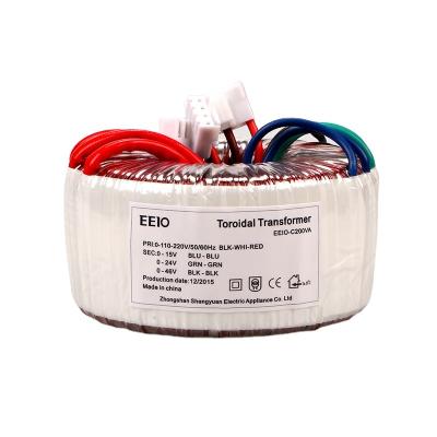 China Guangdong electronic toroidal transformer for laser projectors, stage effect machines and for bubble machines for sale