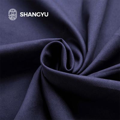 China 250 Gsm Cotton Textile Breathable Heavy Woven Peached Twill Fabric For Garment for sale