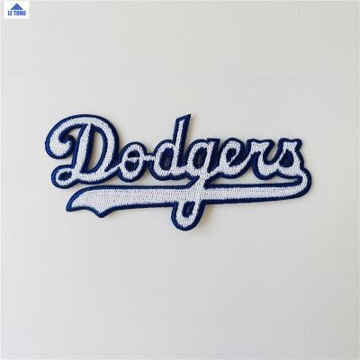 China Iron On New 2021 Patches Customs Iron On Embroidery Patches For Apparel Baseball Patches Sew On for sale