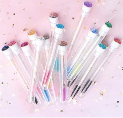 China Black And White Empty Eyelash Makeup Mascara Tubes With Brush Empty Mascara Tubes With Brush for sale