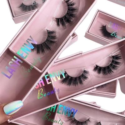 China Long Cruelty Eyelashes Field Lashes Natural Push Up Rodan Lashes Boxes Custom Logo for sale