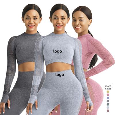 China Hot Sale Breathable Yoga Suits Active Tight Hip Fitness Clothing Wear Gym Clothing Lifting Tops for sale