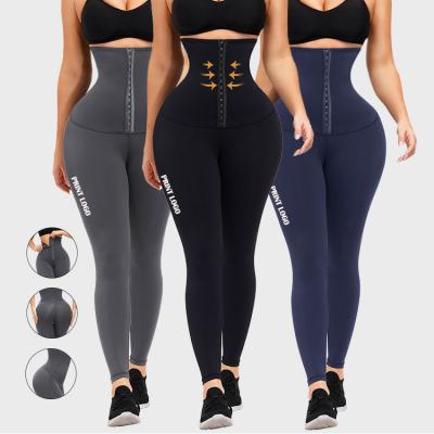 China 2021 Antibacterial Wholesale Waist Trainer Body Shaper Body Shaper Waist Trainer Women Gaiters Top for sale