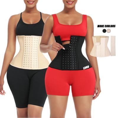 China Wholesale custom logo QUICK DRY slimming lose weight waist cinchers latex waist punch trainer for women for sale