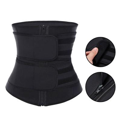 China Wholesale Suna Antibacterial Waist Trainer Women Slimming Sweat Belt Latex Waist Cincher Tummy Control for sale