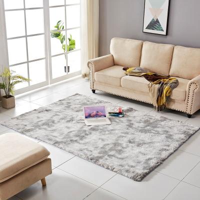 China 2021 Promotion Pile Shaggy Rug Furry Fur Carpet Long Faux Fur Rug Washable for sale