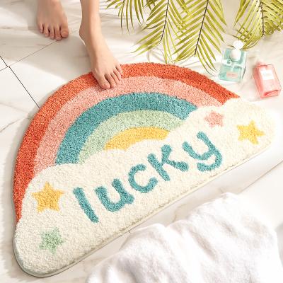 China Washable woolen thickened floor Mat Hanging Basket Round Carpet of Northern Europe contracted non-slip mat for sale