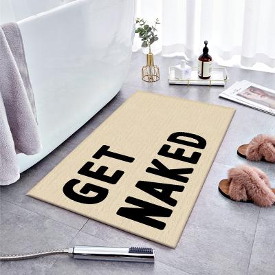 China Washable Amazon Selling Flooring Entryway Logo Mat Custom Printed Door Mat for sale