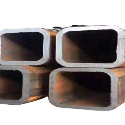 China Black Liquid Pipe Astm Profile Steel Ms Profile Square And Rectangular Steel Pipe Square Tube Galvanized for sale