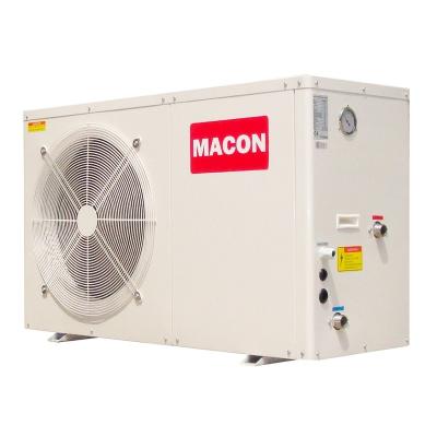 China MACON metal casing 5KW heat pump outdoor small air to water residential hot water heatpump water heater with CE for sale