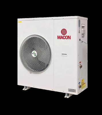 China MACON 7kw air source heat pump small outdoor residential air to water heat pump for house heating cooling for sale