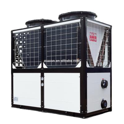 China Hotels Macon Refrigerator 62.5kw Air To Water Refrigerant Heat Pump Water Chiller Equipment For Agriculture Greenhouse for sale